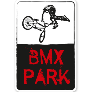 Schild BMX - Park - DS