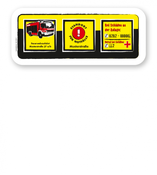 Spielplatz Zusatzschild 3P - KSP-2