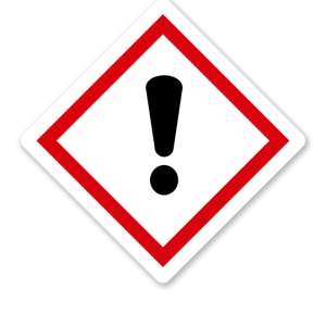 GHS 07 - Symbol Achtung Ausrufezeichen