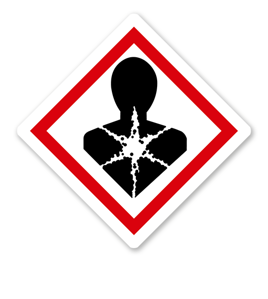 GHS 08 - Symbol Gesundheitsgefahr