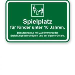 Spielplatzschild Spielplatz - KSP-3
