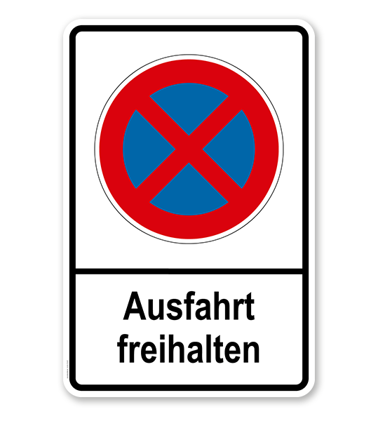 Absolutes Halteverbot - Feuerwehrzufahrt