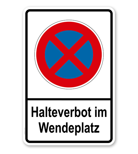 Absolutes Halteverbot im Wendeplatz