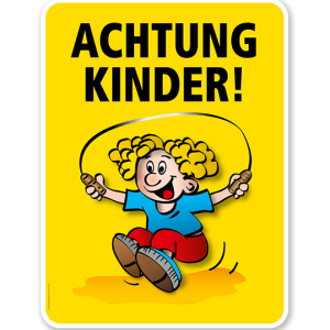 Kinderschild Achtung Kinder - VSS