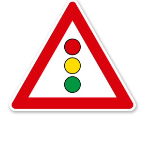 Lichtzeichenanlage - Verkehrsschild VZ 131